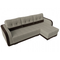 Угловой диван Марсель (рогожка корфу 02 коричневый) - Изображение 4
